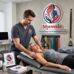 Myoveda Physiotherapy and Rehabilitation Care logo – Trusted physiotherapist near me in Dwarka offering expert physiotherapy and rehabilitation services.